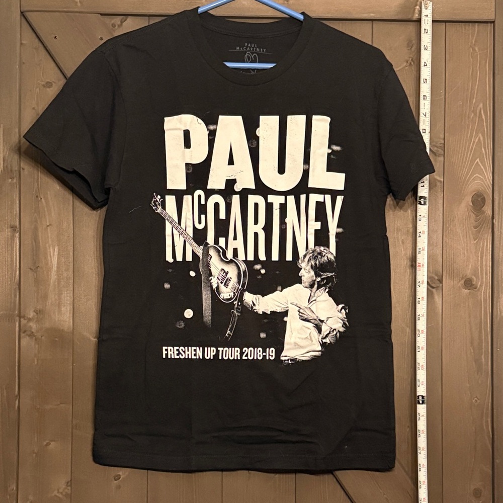 Paul McCartney Black Tour Graphic Tee 2018-2019